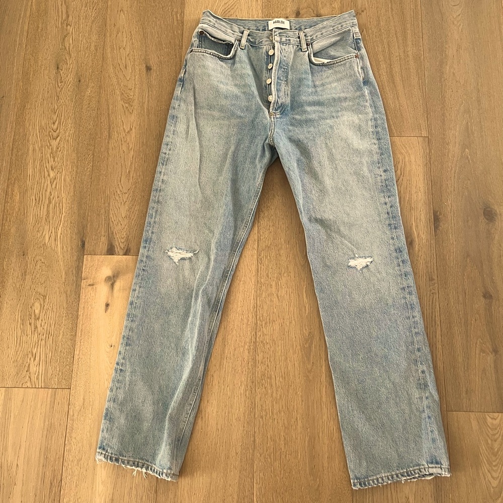 AGOLDE 90s pinch waist jeans, size 28. EUC.